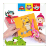 DIY Cartoon Paper Cut Book – Creative Craft Kit for Kids