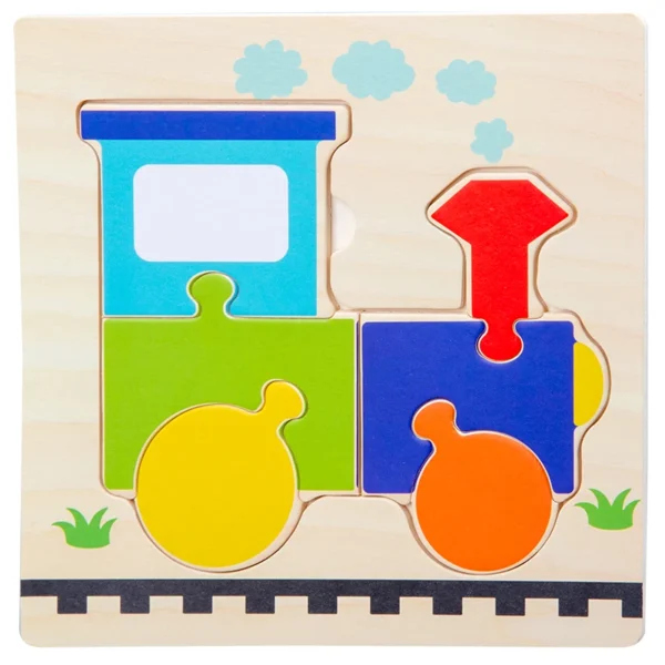 Wooden 3D Puzzles-Tangram Shapes