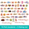 Montessori Wooden Magnetic Fishing Toy