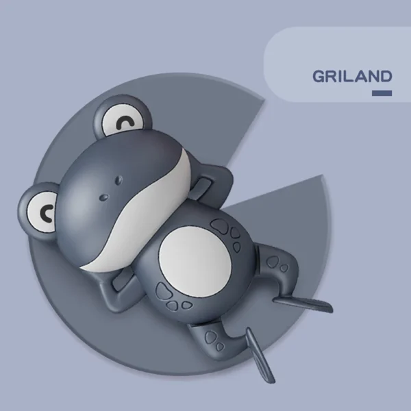 Baby Shower Clockwork Cute Animal Swimming Frog