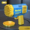40 Hole Bubble Machine Fully Automatic Bubble Blowing Light