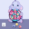 Montessori Cartoon Animal Dart Board Sticky Ball