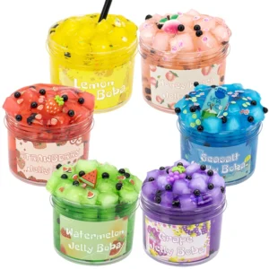Crunchy Slime Kit Super Soft And Non-Sticky Jelly