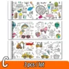 Animal Canvas Children's Coloring Paper Roll