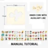 Montessori Wooden Drawing Stencils