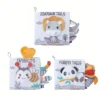 Soft baby Books Toys - 3D senssory Crinkle