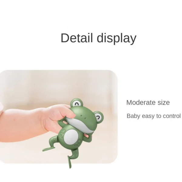 Baby Shower Clockwork Cute Animal Swimming Frog