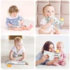 Soft baby Books Toys - 3D senssory Crinkle