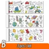 Animal Canvas Children's Coloring Paper Roll