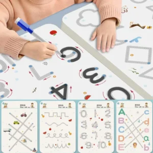 Magical Montessori Tracing Workbook with Reusable Pen