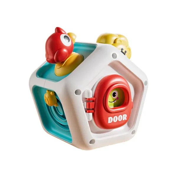 Baby Busy Board Cube Sensory Box for Motor Skill