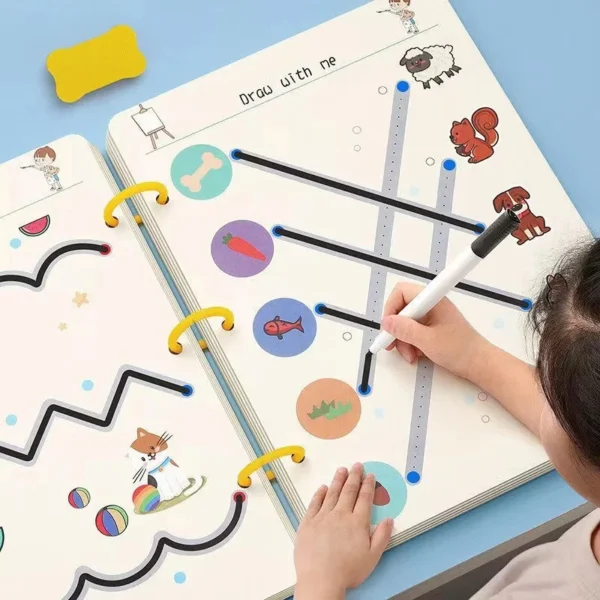 Magical Tracing Workbook for Control writing Training
