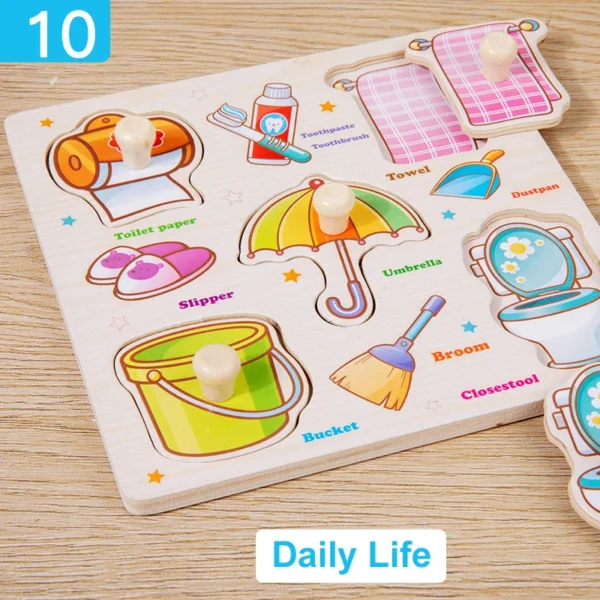 Wooden Puzzle Montessori