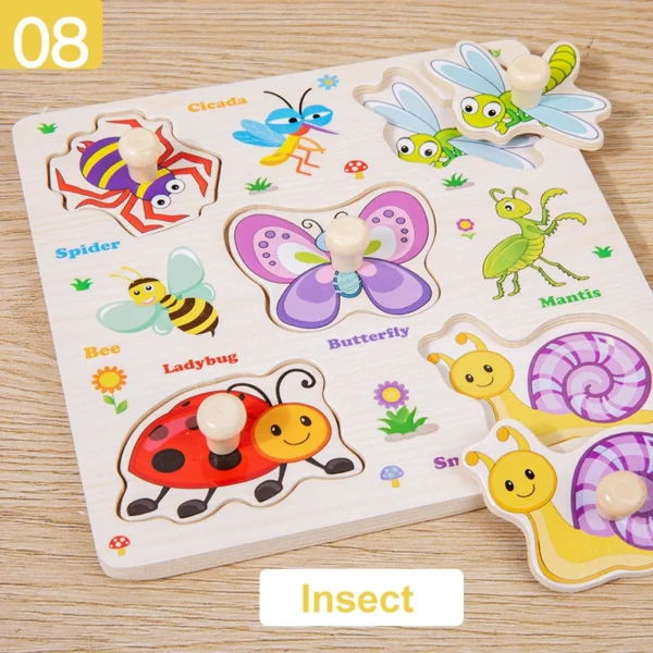 Wooden Puzzle Montessori