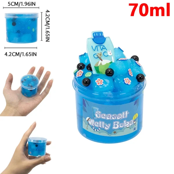 Crunchy Slime Kit Super Soft And Non-Sticky Jelly