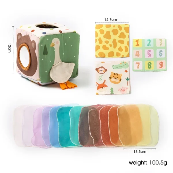 Cotton Magic Tissue Montessori Box