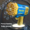 40 Hole Bubble Machine Fully Automatic Bubble Blowing Light