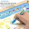 Magic Water Coloring Doodle With Reusable Magic Pens and Painting Board