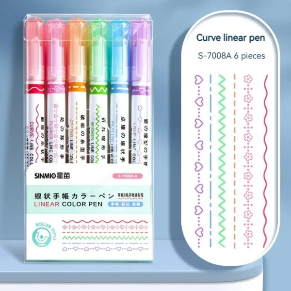 Pen Roller Tip Curve Liner