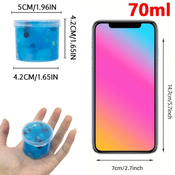 Crunchy Slime Kit Super Soft And Non-Sticky Jelly