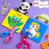 DIY Cartoon Paper Cut Book – Creative Craft Kit for Kids
