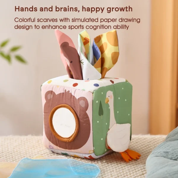 Cotton Magic Tissue Montessori Box
