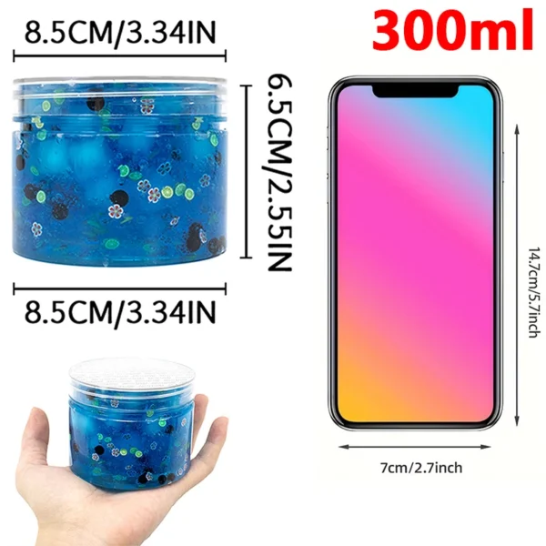 Crunchy Slime Kit Super Soft And Non-Sticky Jelly