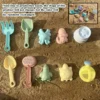 Beach Sand and Water Play Set Folding Bucket Summer Toys