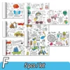 Animal Canvas Children's Coloring Paper Roll