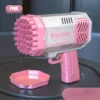 40 Hole Bubble Machine Fully Automatic Bubble Blowing Light