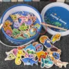 Montessori Wooden Magnetic Fishing Toy