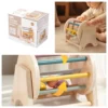 Baby Handheld Bell, Ringing Instrument, Soothing Bed Bell, Wooden Gripping