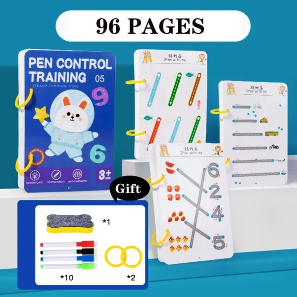 Magical Tracing Workbook for Control writing Training