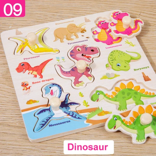 Wooden Puzzle Montessori