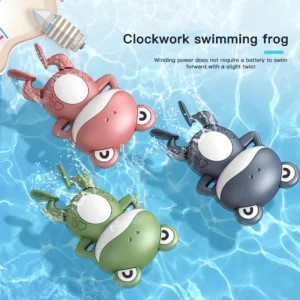 Baby Shower Clockwork Cute Animal Swimming Frog