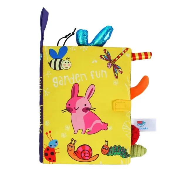 Soft baby Books Toys - 3D senssory Crinkle