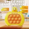 Electronic Quick Push Pop Up Light Fidget Bubble Game