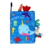 Soft baby Books Toys - 3D senssory Crinkle