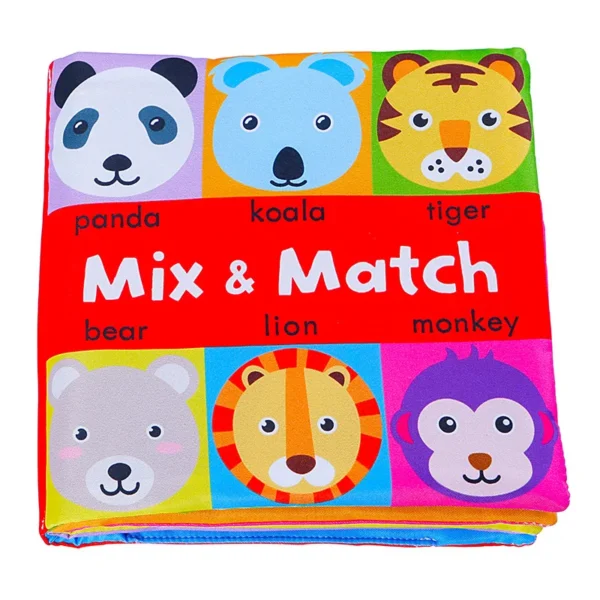 Soft baby Books Toys - 3D senssory Crinkle