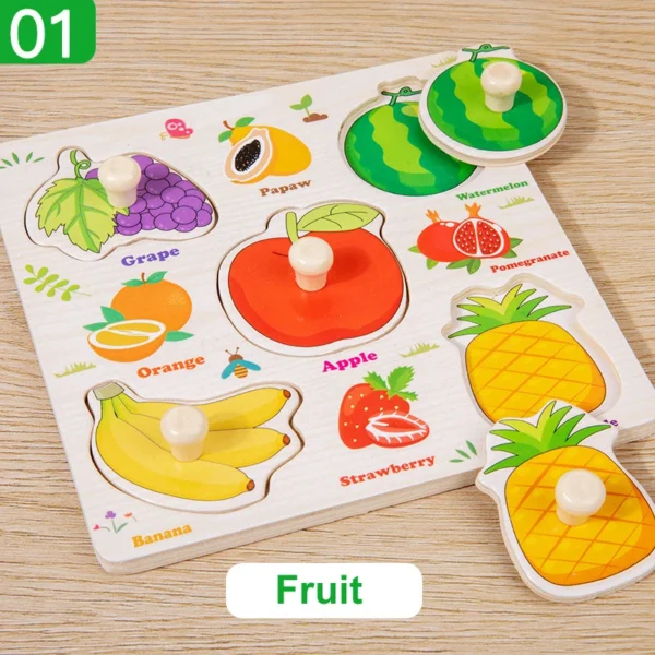 Wooden Puzzle Montessori