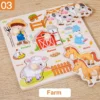 Wooden Puzzle Montessori