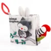 Soft baby Books Toys - 3D senssory Crinkle