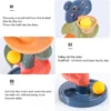 2-7 Layes Track Rolling Ball Pile Tower For Early Education