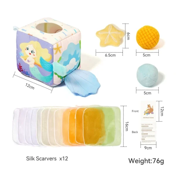 Cotton Magic Tissue Montessori Box