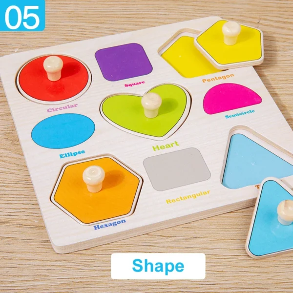 Wooden Puzzle Montessori