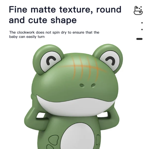 Baby Shower Clockwork Cute Animal Swimming Frog