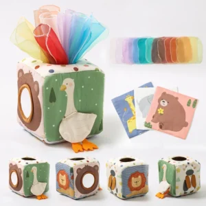 Cotton Magic Tissue Montessori Box