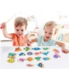Montessori Wooden Magnetic Fishing Toy