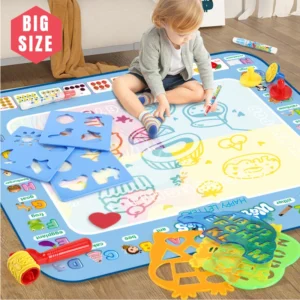 Magic Water Coloring Doodle With Reusable Magic Pens and Painting Board