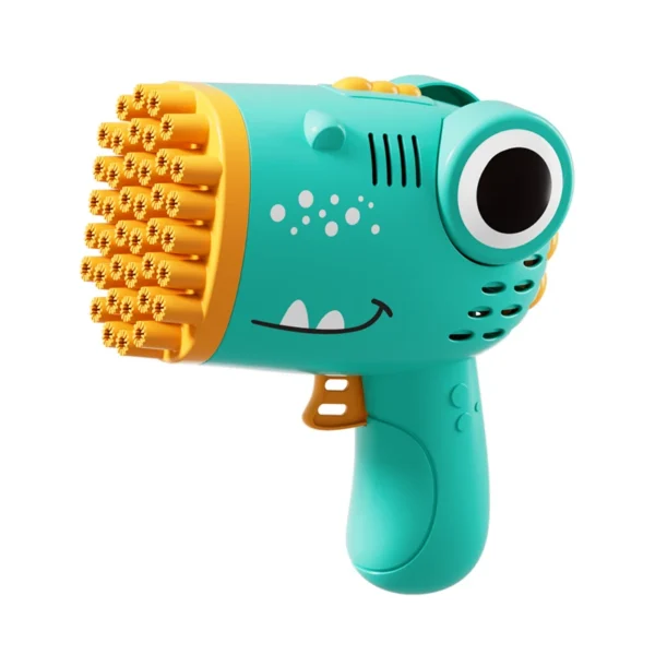 40 Holes Dinosaur Bubble Automatic Gun Machine